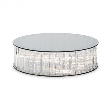 Alzata vetro c/led