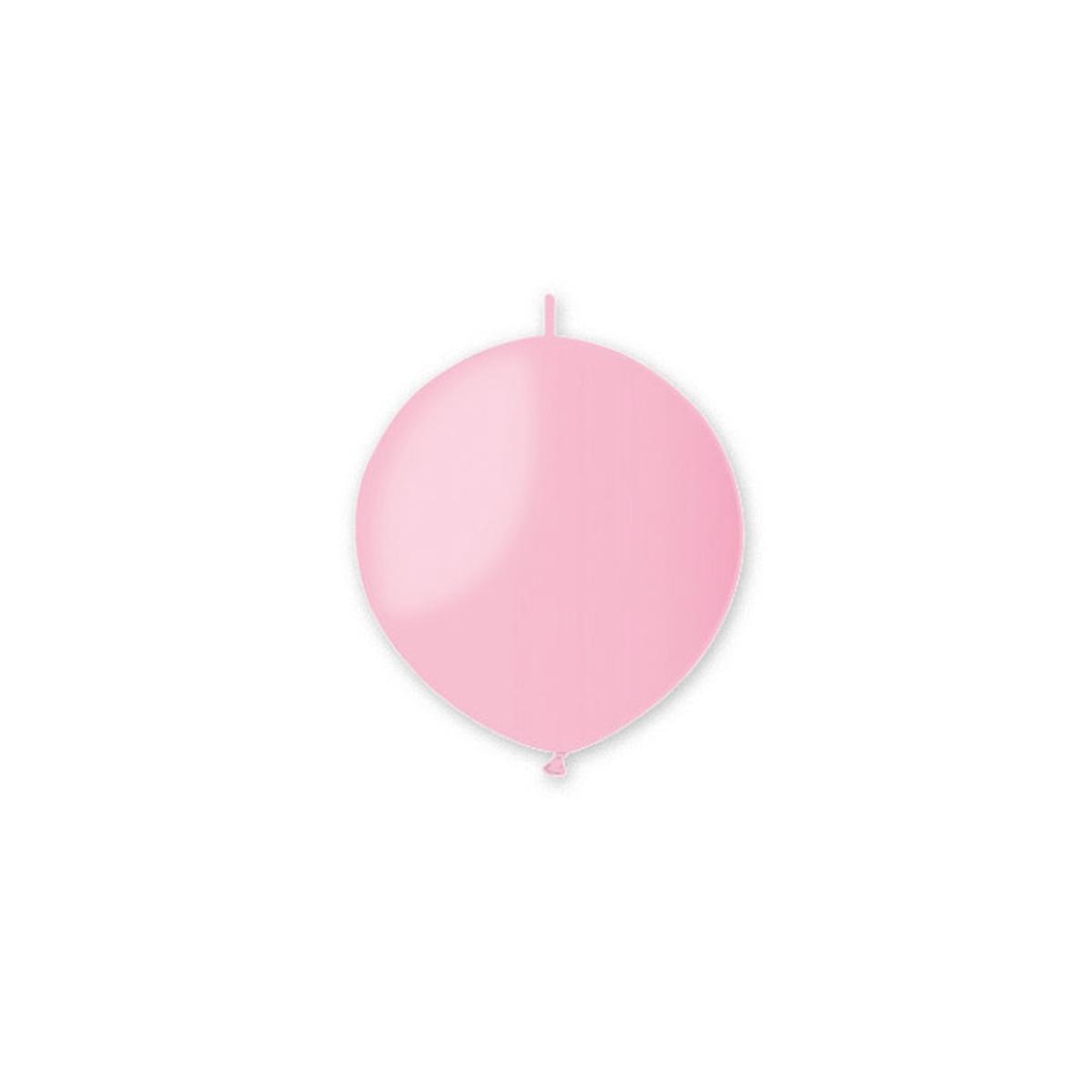 100 link balloon 13 rosa