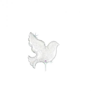 14'airfill shape pt white dove
