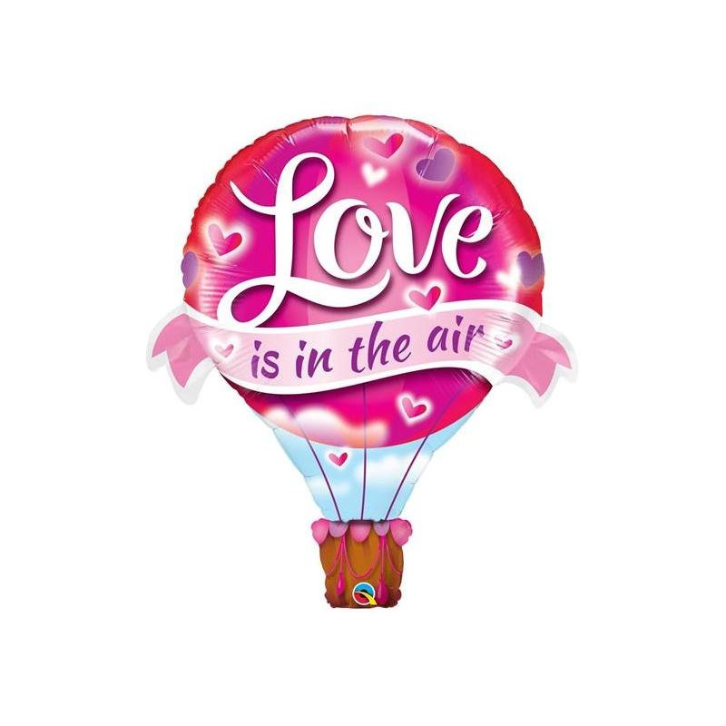 42" LOVE IS IN THE AIR BALLOON