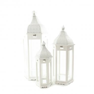 Lanterne s/3 tetto cupola bianche