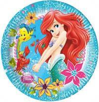 8 piatto 23cm ariel mermaid