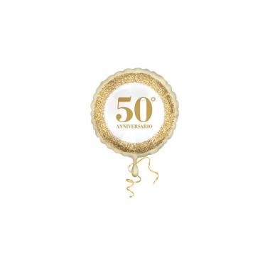 Pallone foil 50° anniversario