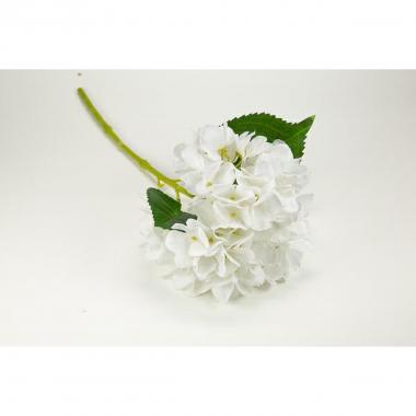Ortensia ramo 13x35h bianco