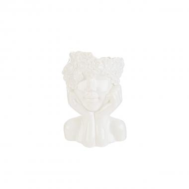 Vaso lady porcellana 12x10x h17cm